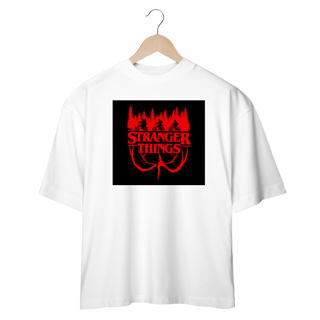 Nome do produto Camisetas Oversized Stranger Things Floresta