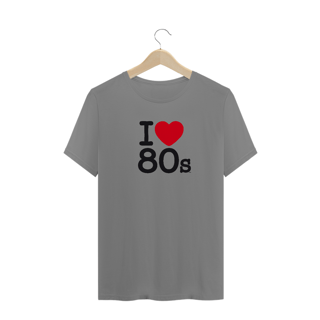 Nome do produto Camisetas Plus Size I Love 80