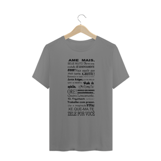 Nome do produto Camisetas Plus Size Ame Mais
