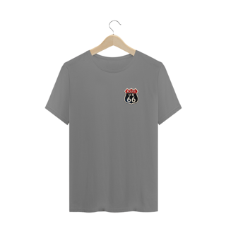 Nome do produto Camisetas Plus Size Route 66 Minimalista