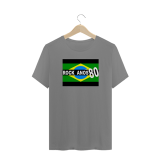 Nome do produto Camisetas Plus Size Rock Anos 80