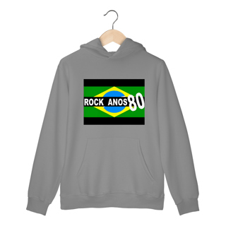 Nome do produto Moletom Canguru Rock Anos 80