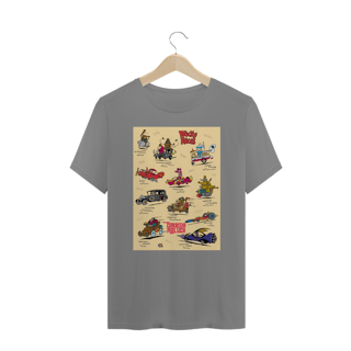 Nome do produto Camisetas Plus Size Corrida Maluca