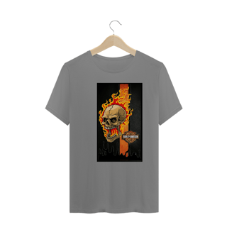 Nome do produto Camisetas Plus Size Harley Fogo