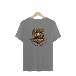 Nome do produto Camisetas Plus Size Harley Hell On Wheels