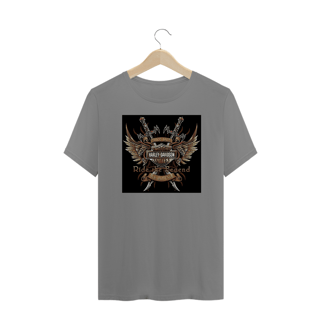 Nome do produto Camisetas Plus Size Harley Ride The Legend