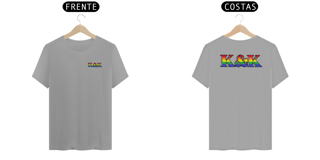 Nome do produto Camisetas k & K Frente e Costas