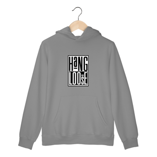 Nome do produto Moletom Canguru Hang Loose Preto Branco