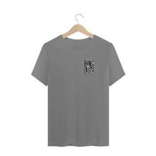 Nome do produto Camisetas Plus Size HangLoose Preto Branco Minimalista