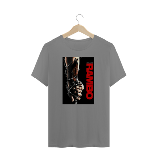 Nome do produto Camisetas Plus Size Rambo