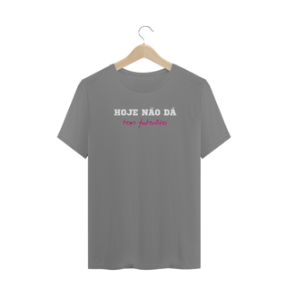 Nome do produto Camisetas Plus Size Futevôlei Hoje Não Dá