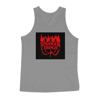 Nome do produto Regata Stranger Things Floresta