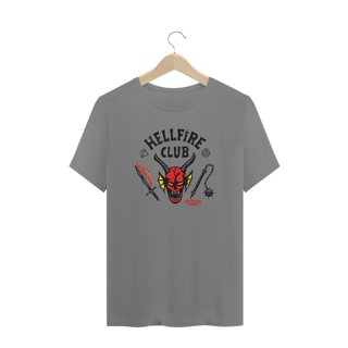 Nome do produto Camisetas Plus Size Stranger Things HellFire Club Logo