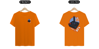 Nome do produto Camisetas Atari Controle Frente Costas