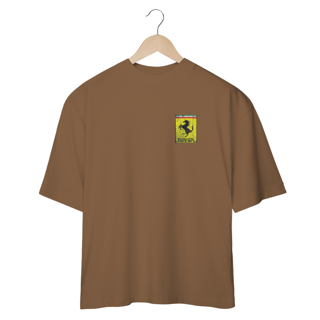 Nome do produto Camisetas Oversized Ferrari Minimalista