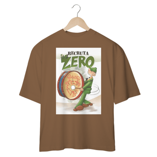 Nome do produto Camisetas Oversized Recruta Zero