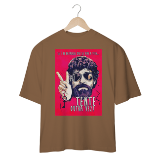 Nome do produto Camisetas Oversized Tente Outra Vez