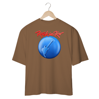 Nome do produto Camisetas Oversized Rock In Rio