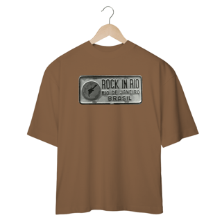 Nome do produto Camisetas Oversized Rock In Rio 2