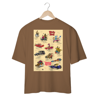 Nome do produto Camisetas Oversized Corrida Maluca