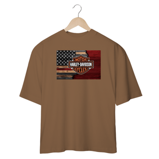 Nome do produto Camisetas Oversized Harley USA