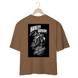 Nome do produto Camisetas Oversized Harley Caveira