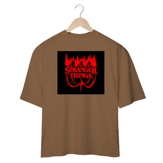 Nome do produto Camisetas Oversized Stranger Things Floresta