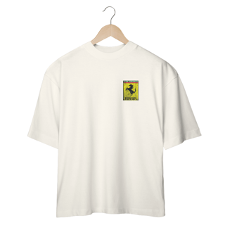 Nome do produto Camisetas Oversized Ferrari Minimalista