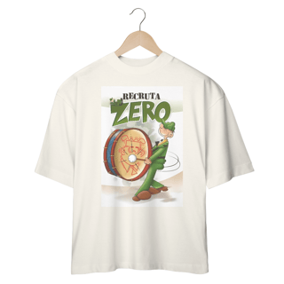 Nome do produto Camisetas Oversized Recruta Zero