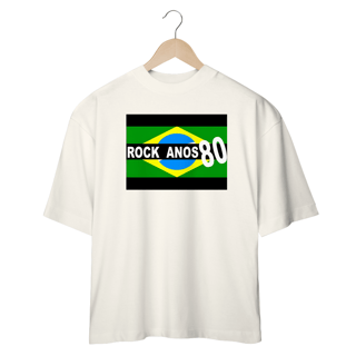 Nome do produto Camisetas Oversized Rock Anos 80