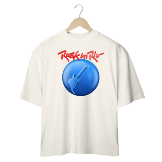 Nome do produto Camisetas Oversized Rock In Rio