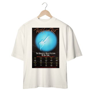 Nome do produto Camisetas Oversized Rock In Rio 3