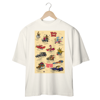 Nome do produto Camisetas Oversized Corrida Maluca
