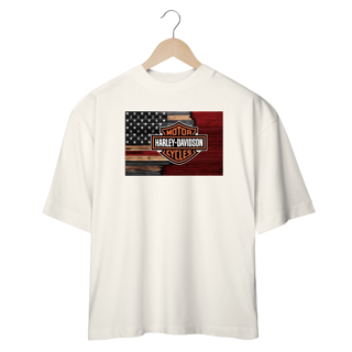 Nome do produto Camisetas Oversized Harley USA