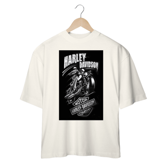 Nome do produto Camisetas Oversized Harley Caveira