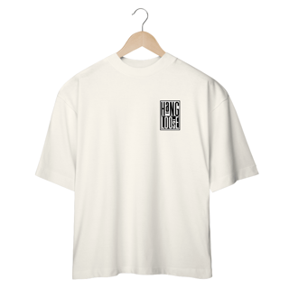 Nome do produto Camisetas Oversized HangLoose Preto Branco Minimalista
