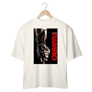 Nome do produto Camisetas Oversized Rambo