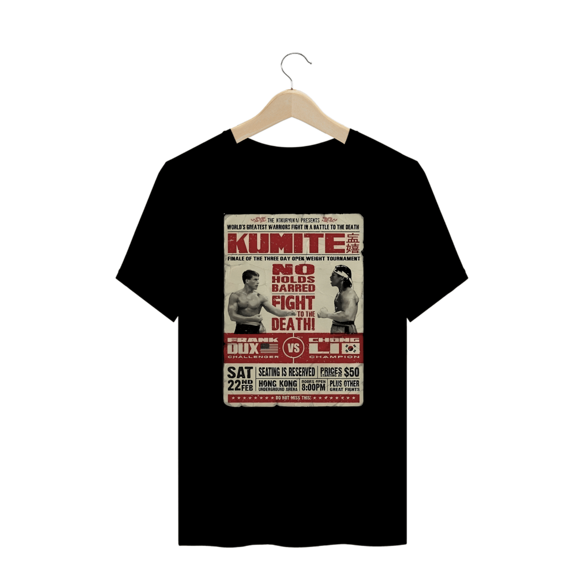 Nome do produto: Camisetas Plus Size Kumite