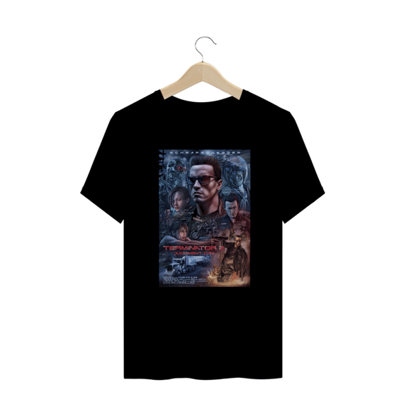 Camisetas Plus Size Exterminador Do Futuro