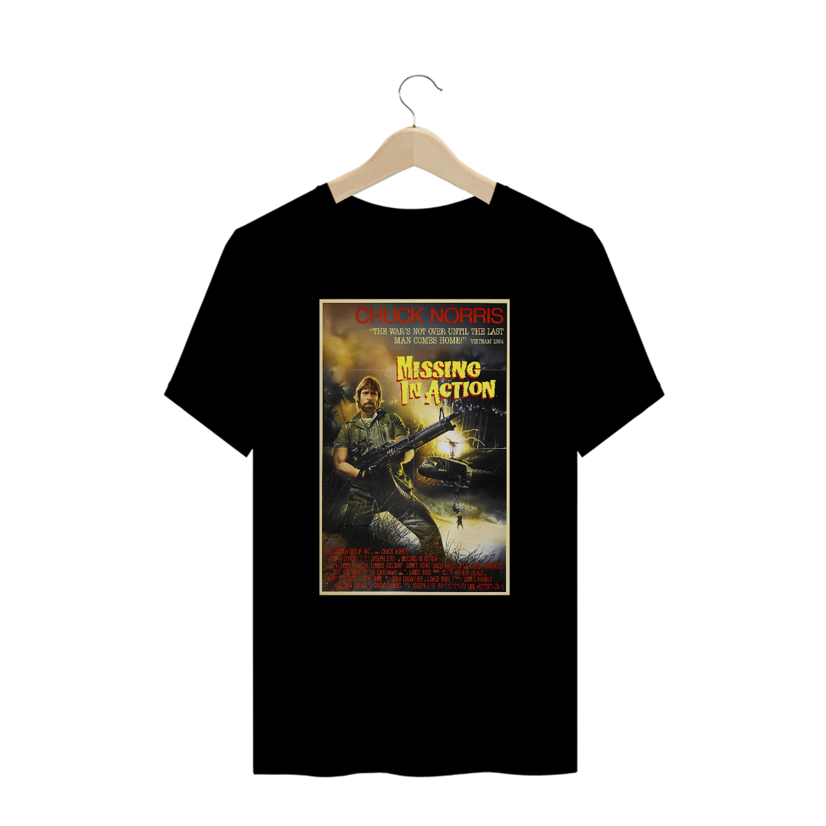 Nome do produto: Camisetas Plus Size Chuck Norris