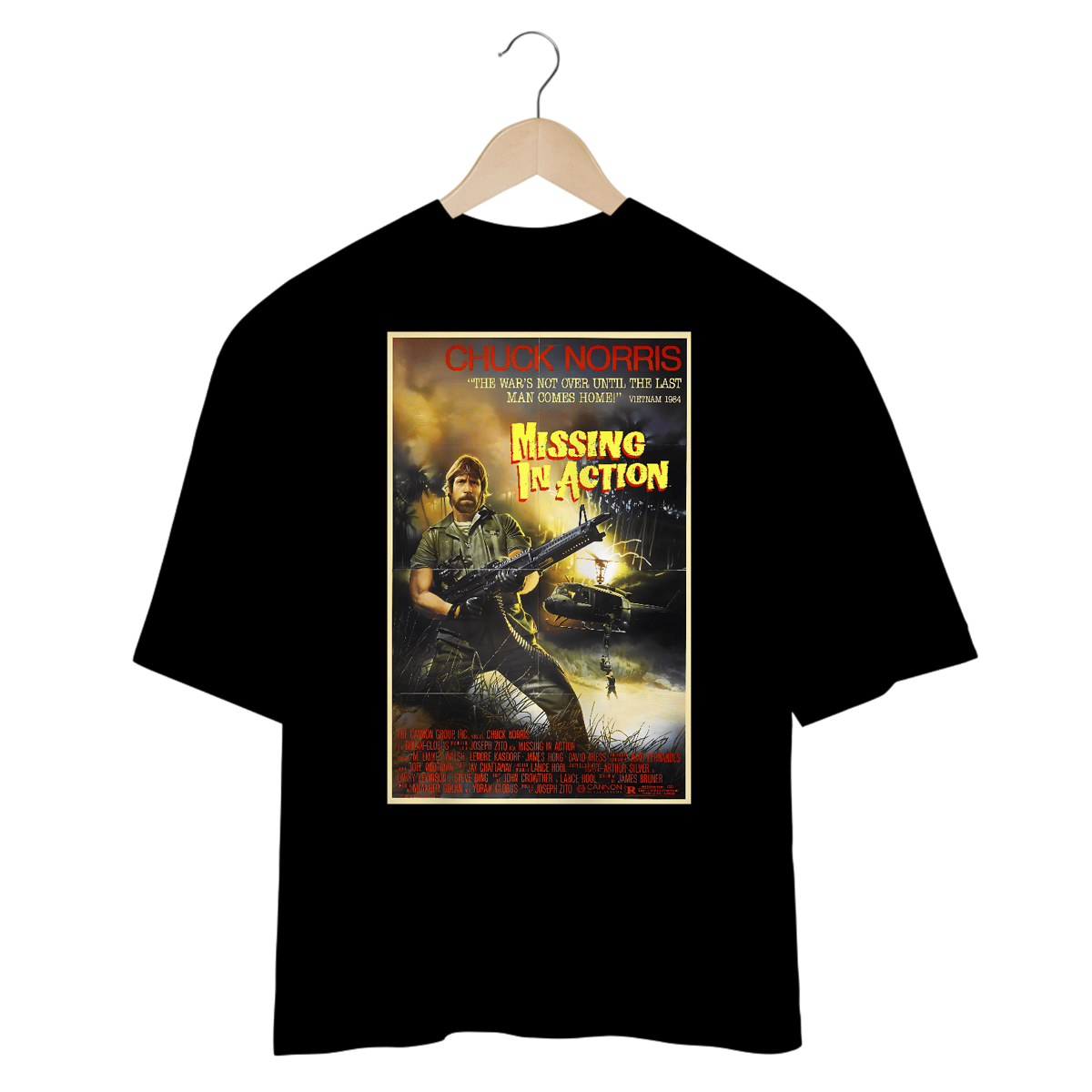 Nome do produto: Camisetas Oversized Chuck Norris