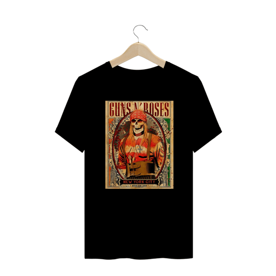 Camisetas Plus Size Guns N´Roses