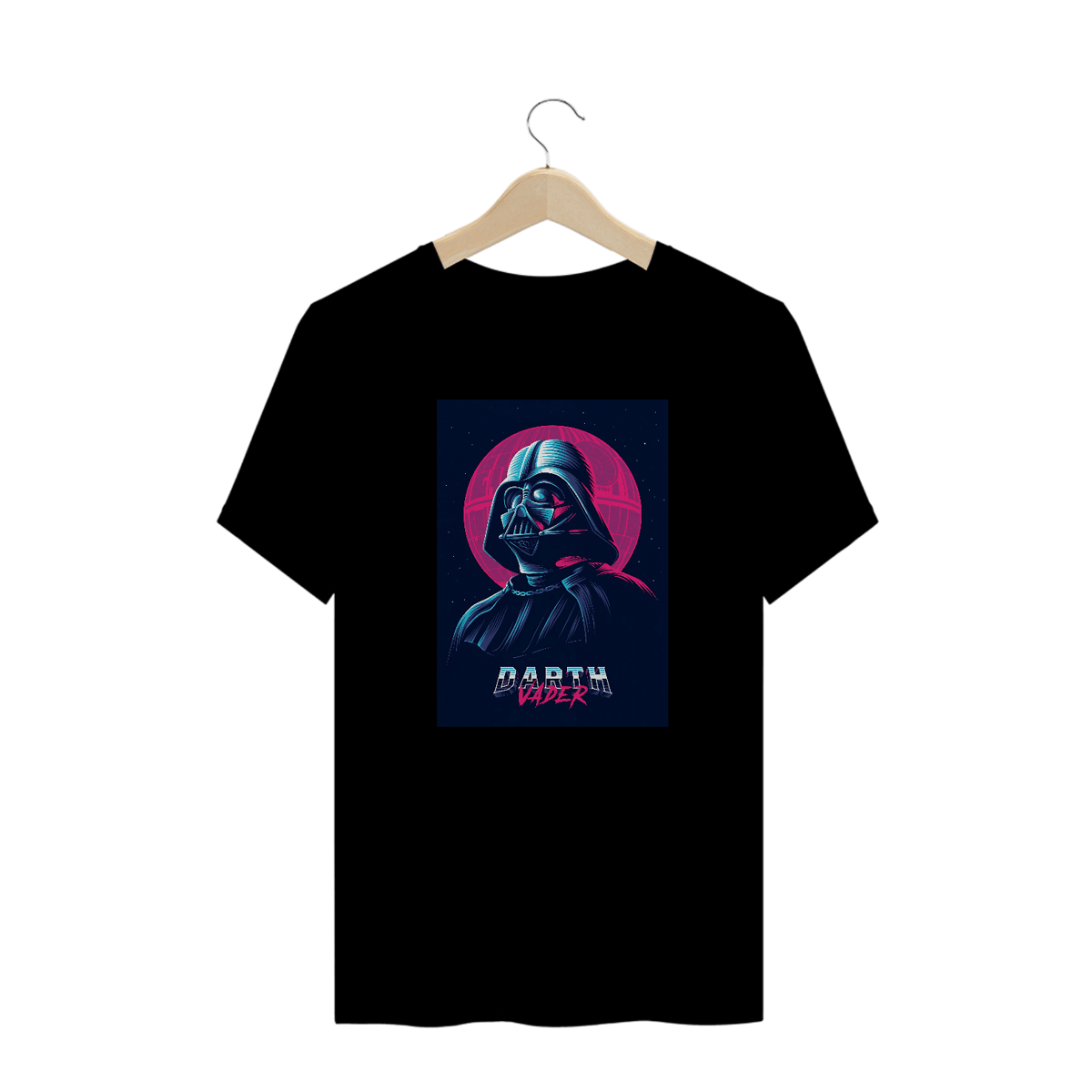 Nome do produto: Camisetas Plus Size Darth Vader
