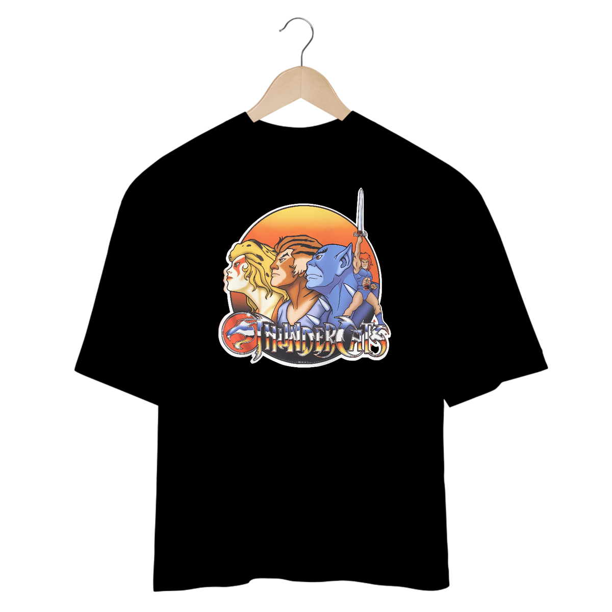 Nome do produto: Camisetas Oversized ThunderCats