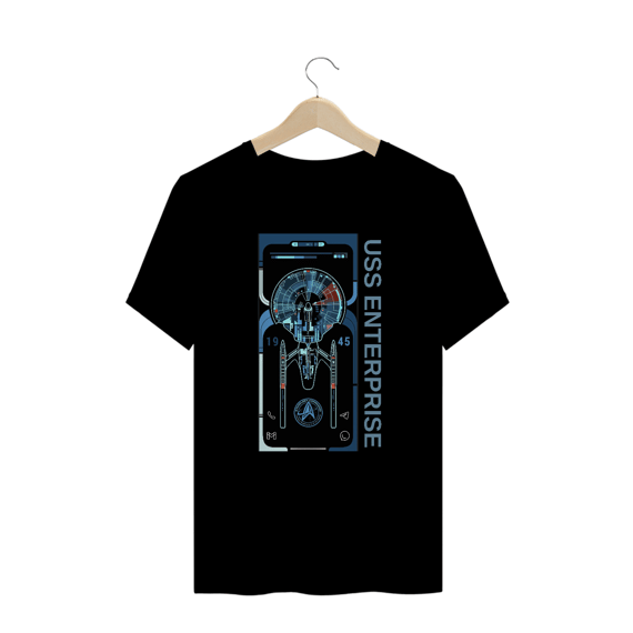 Camisetas Plus Size USS Enterprise
