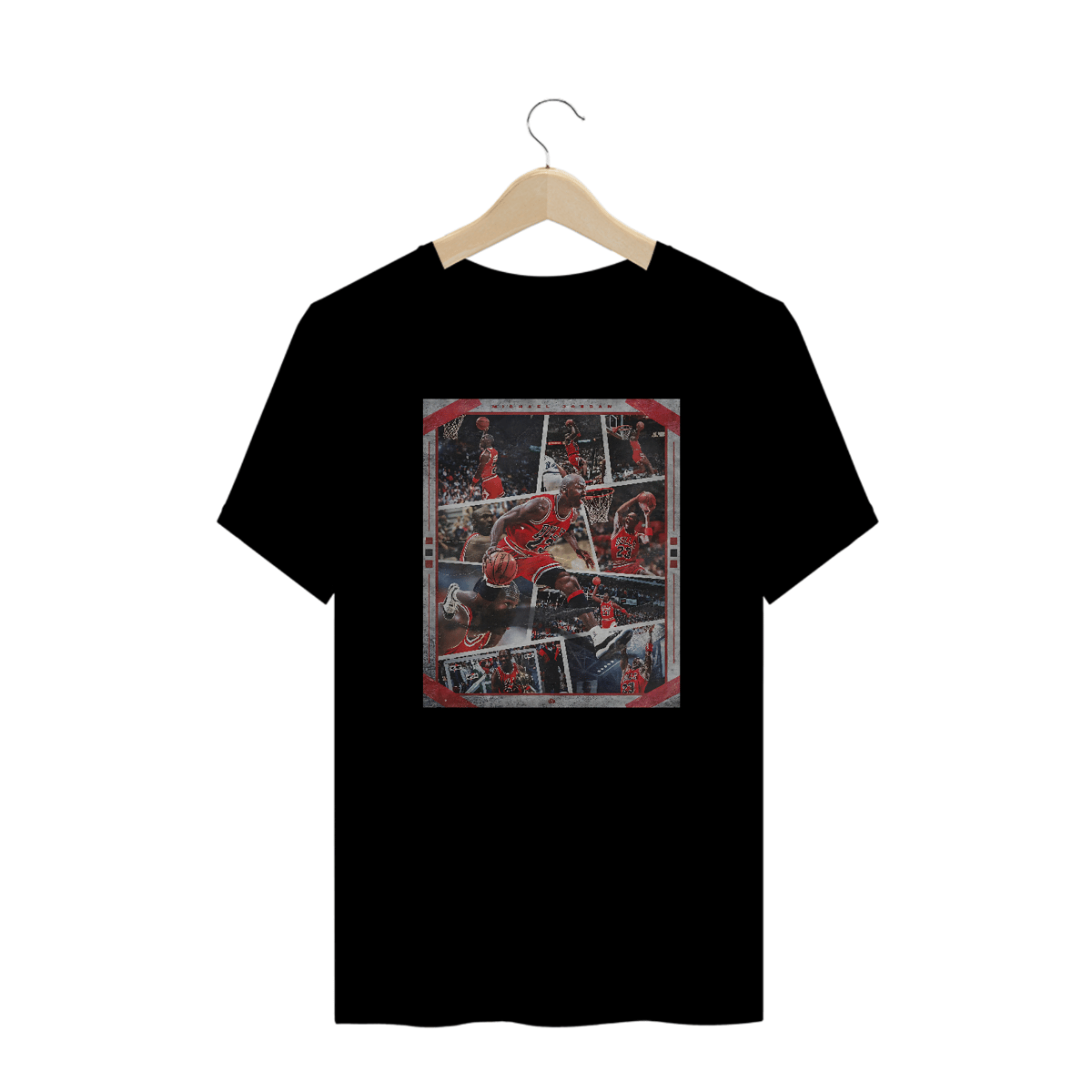 Nome do produto: Camisetas Plus Size Michael Jordan