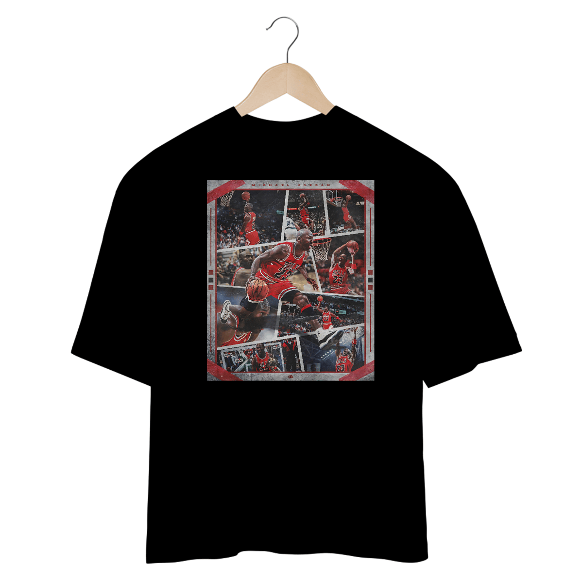 Nome do produto: Camisetas Oversized Michael Jordan
