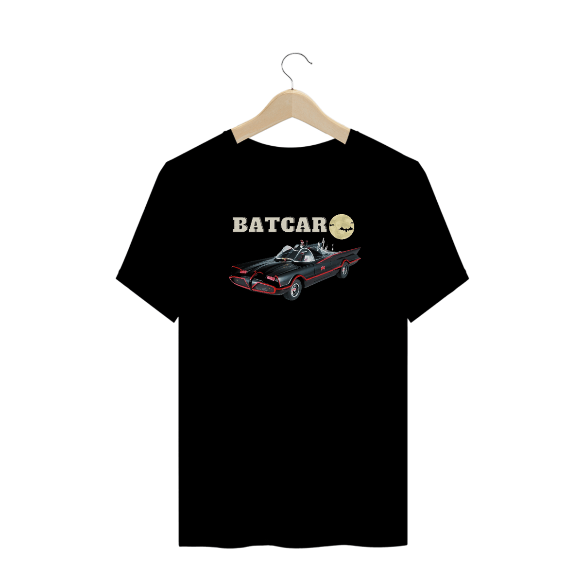 Nome do produto: Camisetas Plus Size BatCar