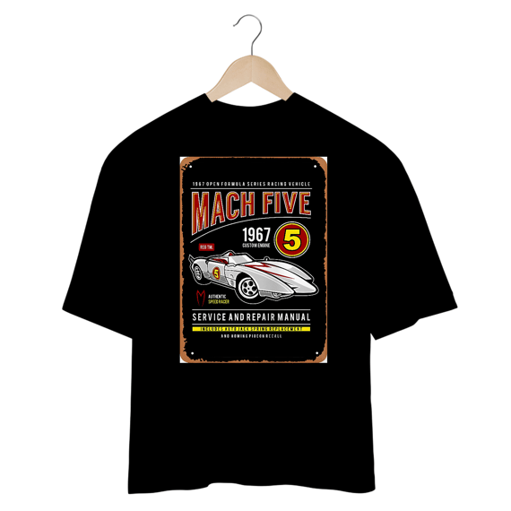 Camisetas Oversized Mach Five