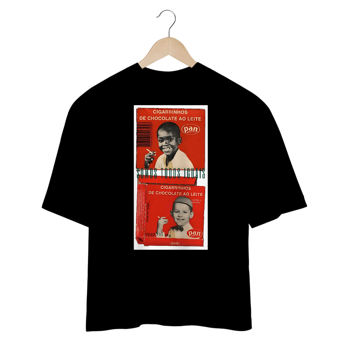 Nome do produto: Camisetas Oversized Somos Todos Iguais